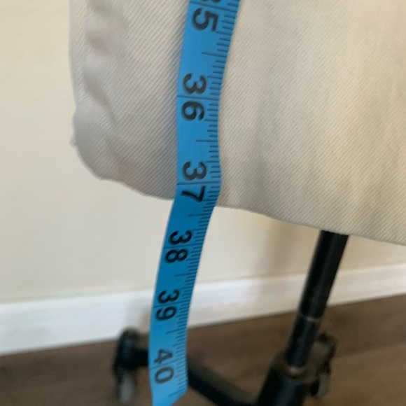 L. L. Bean Cream Denim Jeans women’s size 12 pants - Picture 6 of 12